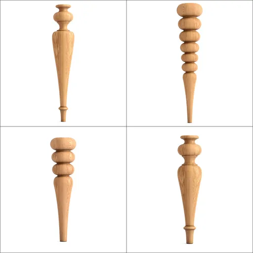 Turned Table legs